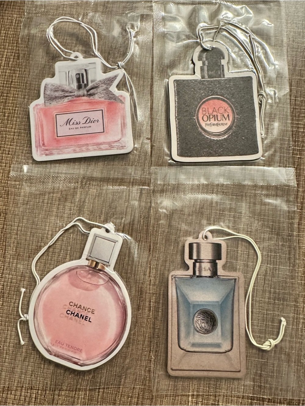 Set of 4 Luxury Car Freshies